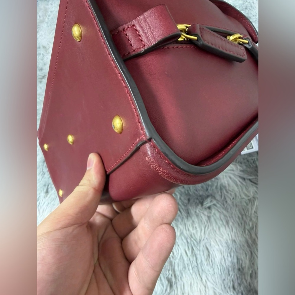 Authentic MCM Leather Bag With Strap - Picture 5 of 13